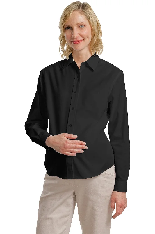 Port Authority® Maternity Long Sleeve Easy Care Shirt. L608M Cozy Striped Short Sleeve Port Authority® Maternity Long Sleeve Easy Care Shirt. L608M Cozy Striped Short Sleeve