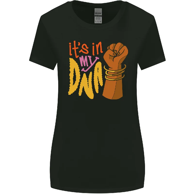 Africa is in My DNA Juneteenth Black Lives Matter Womens Wider Cut T-Shirt Zippered Front Buttoned Front Snap Front Africa is in My DNA Juneteenth Black Lives Matter Womens Wider Cut T-Shirt Zippered Front Buttoned Front Snap Front