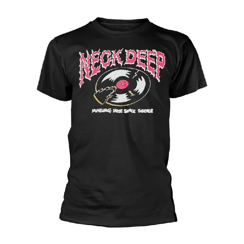 Neck Deep | Official Band T-Shirt | Making Hits Mesh Fabric Canvas Fabric Denim Fabric Neck Deep | Official Band T-Shirt | Making Hits Mesh Fabric Canvas Fabric Denim Fabric