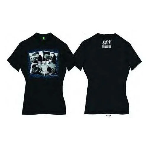 The Beatles Ladies Premium T-Shirt: The Beatles at the Cavern (Back Print) Welt Pockets Slit Pockets The Beatles Ladies Premium T-Shirt: The Beatles at the Cavern (Back Print) Welt Pockets Slit Pockets