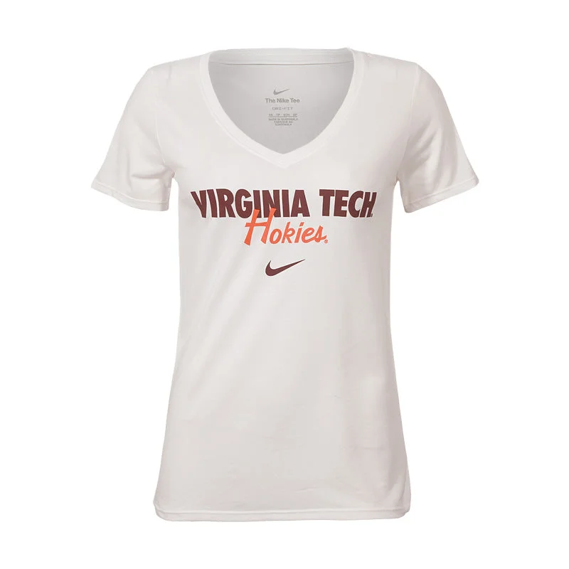 Virginia Tech Women's Dri-FIT Legend V-Neck T-Shirt by Nike Rayon Fabric Velvet Fabric Corduroy Fabric Virginia Tech Women's Dri-FIT Legend V-Neck T-Shirt by Nike Rayon Fabric Velvet Fabric Corduroy Fabric