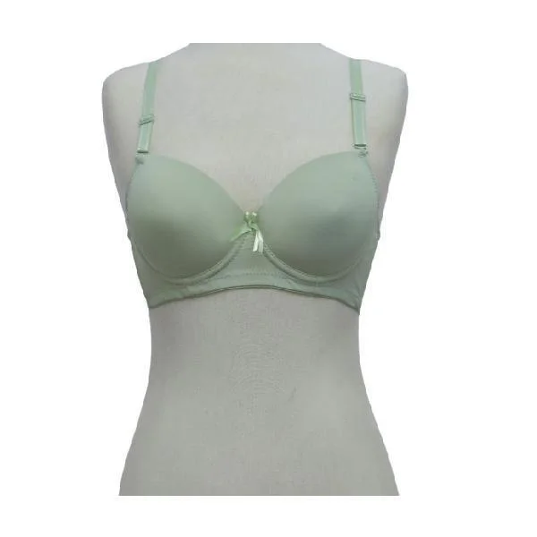 Ladies Pastel Matching Bra | Cotton Push Up Underwired Lingerie with Adjustable Straps For Women Chic Lace Underwear Ladies Pastel Matching Bra | Cotton Push Up Underwired Lingerie with Adjustable Straps For Women Chic Lace Underwear