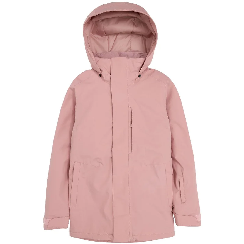 Burton Jet Ridge Jacket Womens 2024 Powder Blush A-Line Jacket Boat Neck Shawl Collar Burton Jet Ridge Jacket Womens 2024 Powder Blush A-Line Jacket Boat Neck Shawl Collar