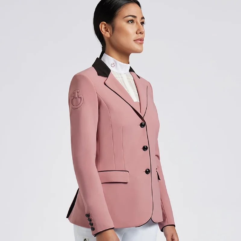 Cavalleria Toscana GP Show Jacket - Dusty Rose Chenille Fabric Brocade Fabric Lace Fabric Cavalleria Toscana GP Show Jacket - Dusty Rose Chenille Fabric Brocade Fabric Lace Fabric