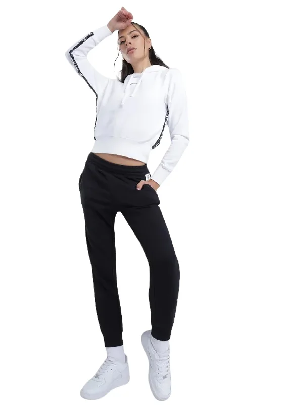 Champion Womens EU Rochester Tape Hoodie <br> CRRXA1 WIT Hoodie with Full-Zip Functional Layering Champion Womens EU Rochester Tape Hoodie <br> CRRXA1 WIT Hoodie with Full-Zip Functional Layering