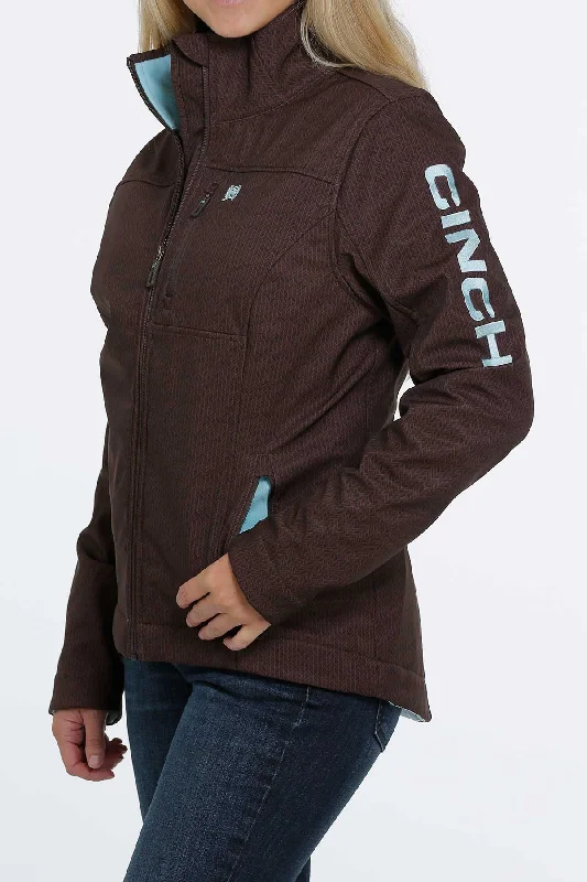 CINCH BROWN CONCEALED CARRY BONDED JACKET Oversized Jacket Tailored Jacket Straight Jacket CINCH BROWN CONCEALED CARRY BONDED JACKET Oversized Jacket Tailored Jacket Straight Jacket