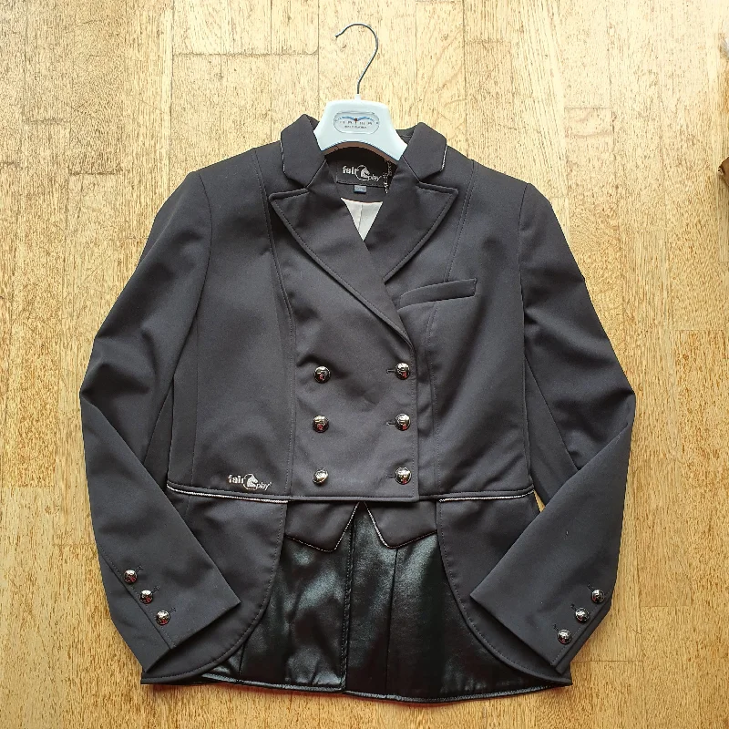 Fairplay black show jacket, ladies 14/16 Ribbed Jacket Pleated Jacket Ruffled Jacket Fairplay black show jacket, ladies 14/16 Ribbed Jacket Pleated Jacket Ruffled Jacket