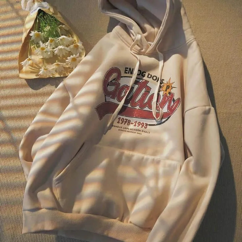 Getadme-Fall/Winter New Loose Hoodies Women's Plus Velvet College Style Printed Jacket Korean Male Student Off White Ins Trend Coat Hoodie with Hem Patch Decorative Personalized Getadme-Fall/Winter New Loose Hoodies Women's Plus Velvet College Style Printed Jacket Korean Male Student Off White Ins Trend Coat Hoodie with Hem Patch Decorative Personalized