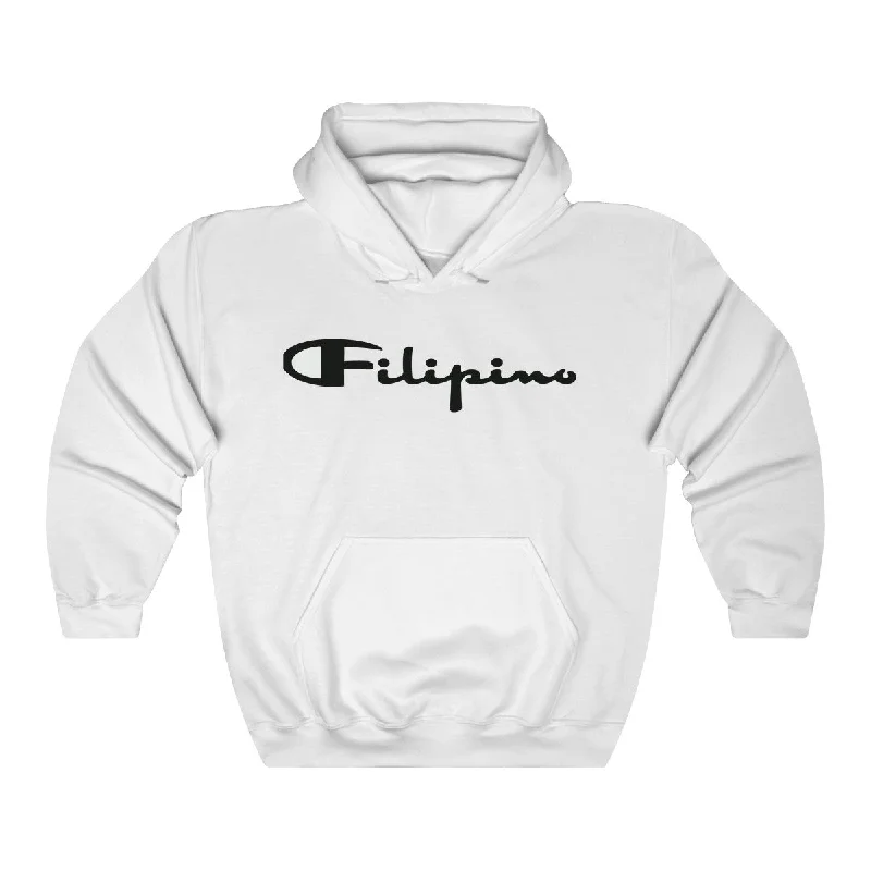 Filipino Champion Unisex Heavy Blend™ Hooded Sweatshirt B Hoodie with Hidden Zipper Minimalist Clean Filipino Champion Unisex Heavy Blend™ Hooded Sweatshirt B Hoodie with Hidden Zipper Minimalist Clean
