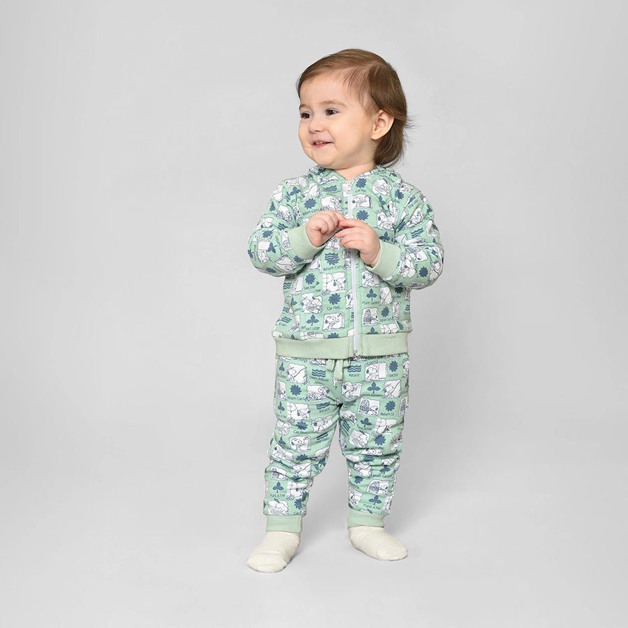 Peanuts™ Fleece Sweatshirt with Pyjama Set for Kids Hoodie with Hem Drawcord Adjustable Customizable Peanuts™ Fleece Sweatshirt with Pyjama Set for Kids Hoodie with Hem Drawcord Adjustable Customizable