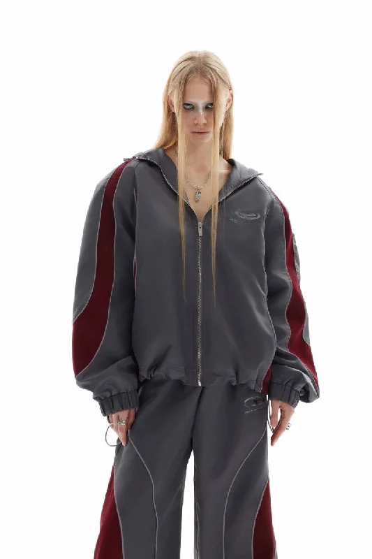 Glossy Colorblock Reflective Track Jacket Faux Fur Jacket Real Fur Jacket Shearling Jacket Glossy Colorblock Reflective Track Jacket Faux Fur Jacket Real Fur Jacket Shearling Jacket