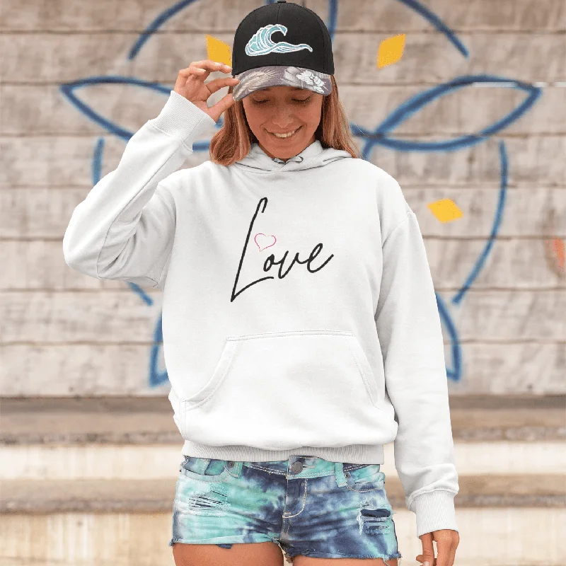 Love Heart Womens Welsh Hoodie (Colour Choice) Hoodie with Back Slit Movement Comfort Love Heart Womens Welsh Hoodie (Colour Choice) Hoodie with Back Slit Movement Comfort