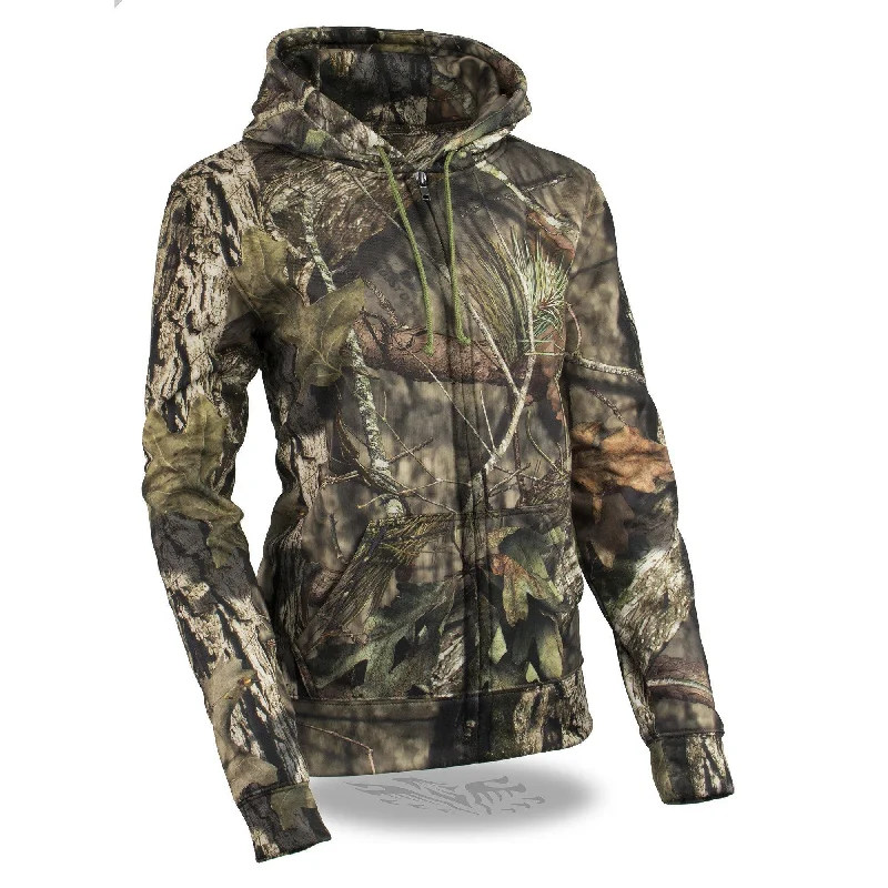Milwaukee Leather MPL2777 Women's Mossy Oak Camouflage Hoodie with Zipper Front Hoodie with Crew Neck Simple Timeless Milwaukee Leather MPL2777 Women's Mossy Oak Camouflage Hoodie with Zipper Front Hoodie with Crew Neck Simple Timeless