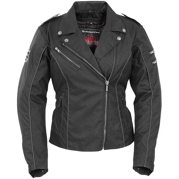 Pokerun Mirage 2.0 Women's Cruiser Jackets (Brand New) Satin Fabric Silk Fabric Chiffon Fabric Pokerun Mirage 2.0 Women's Cruiser Jackets (Brand New) Satin Fabric Silk Fabric Chiffon Fabric
