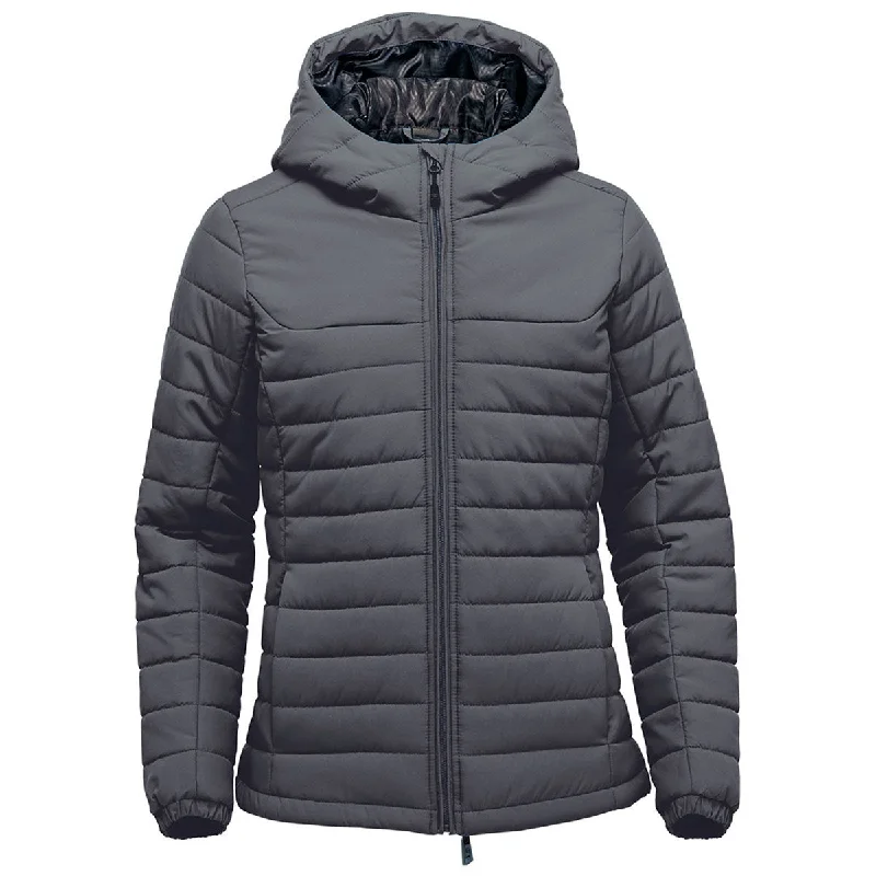 Stormtech Women's Dolphin Nautilus Quilted Hoody Hoodie with Ribbed Neckline Snug Warm Stormtech Women's Dolphin Nautilus Quilted Hoody Hoodie with Ribbed Neckline Snug Warm