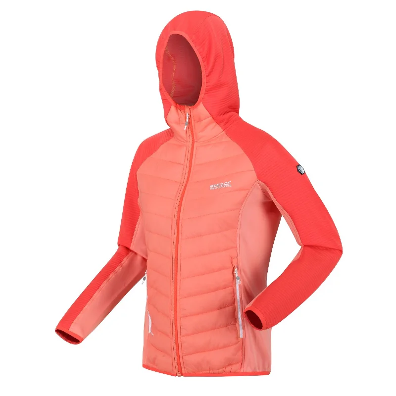 Regatta Ladies Andreson VI Hybrid Jacket -CORAL Chenille Fabric Brocade Fabric Lace Fabric Regatta Ladies Andreson VI Hybrid Jacket -CORAL Chenille Fabric Brocade Fabric Lace Fabric