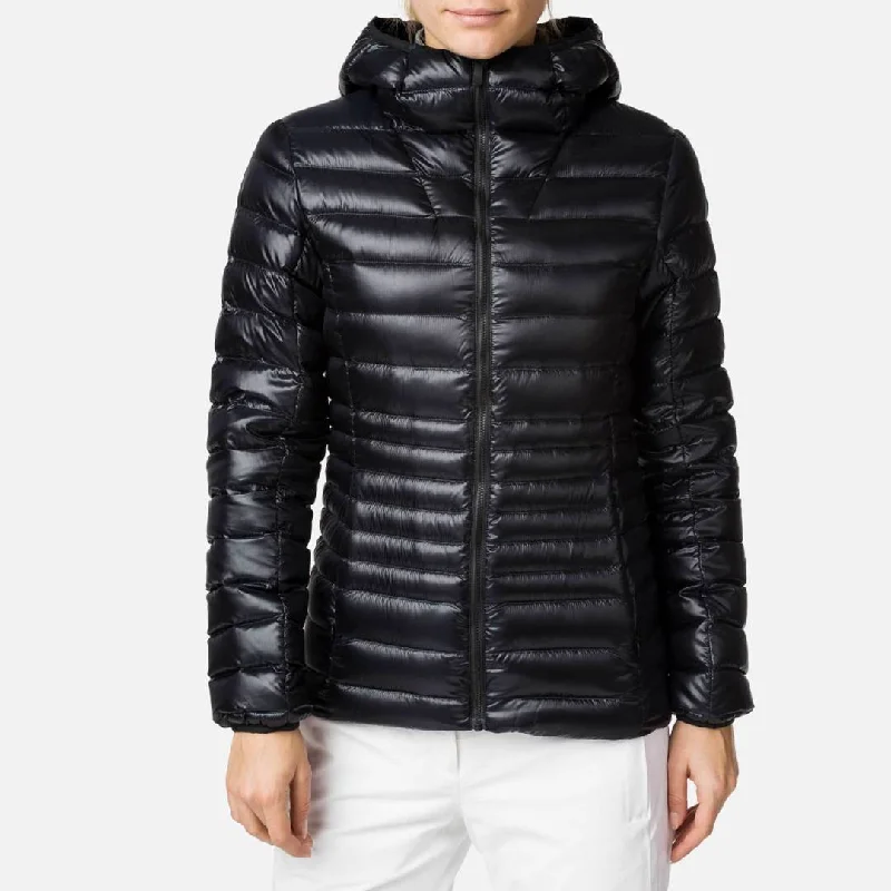Rossignol Women's Light Down Hooded Jacket 2020 Fleece Jacket Down Jacket Feather Jacket Rossignol Women's Light Down Hooded Jacket 2020 Fleece Jacket Down Jacket Feather Jacket