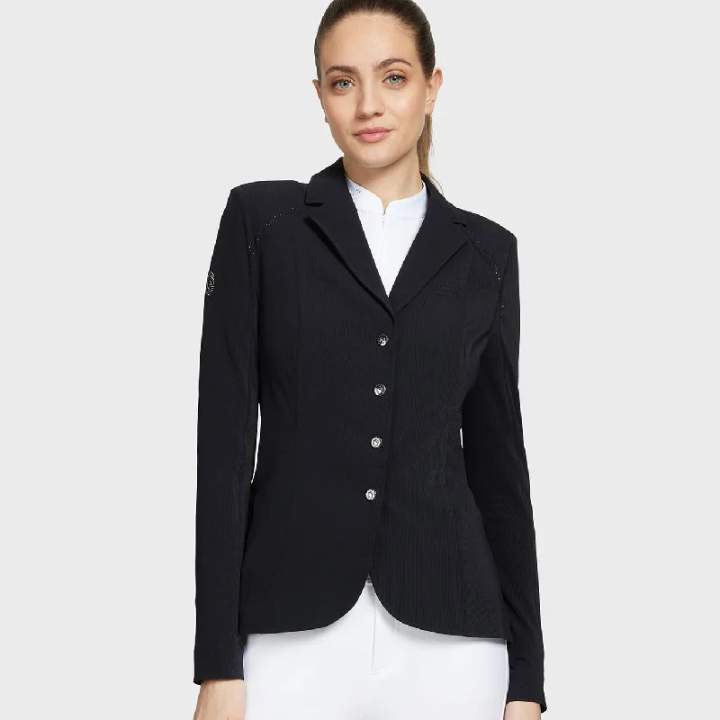 Samshield Olympe Ultralight Crystal Show Jacket - Jet Black Texturised Hoodie Zip-Up Jacket Button-Up Jacket Samshield Olympe Ultralight Crystal Show Jacket - Jet Black Texturised Hoodie Zip-Up Jacket Button-Up Jacket