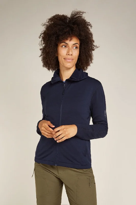 Womens Merino 360 Realfleece™ Elemental Long Sleeve Zip Hoodie Hoodie with Hem Fringe Bohemian Relaxed Womens Merino 360 Realfleece™ Elemental Long Sleeve Zip Hoodie Hoodie with Hem Fringe Bohemian Relaxed